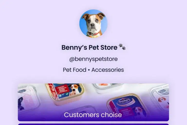 Pet store Link in bio